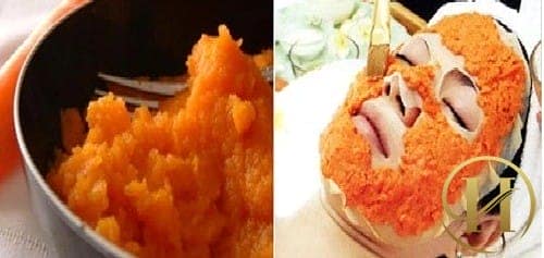 Dùng cà rốt để xóa nếp nhăn vùng mắt rất hiệu quả