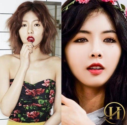 Cô nàng HyunA ngày càng trưởng thành với phong cách quyến rũ về ngoại hình lẫn âm nhạc. Nốt ruồi dưới mắt cô nàng luôn khiến các fan “phát cuồng” vì nét hấp dẫn của nó.