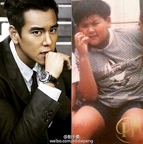 Trước đây anh chàng này vốn là cậu bé rất mũm mĩm