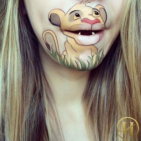 Phì cười với những hình ảnh hoạt hình "độc nhất vô nhị" trên môi