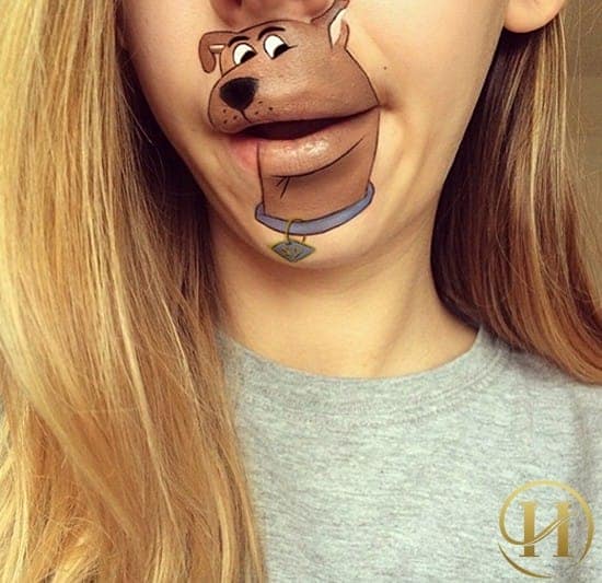 Phì cười với những hình ảnh hoạt hình "độc nhất vô nhị" trên môi