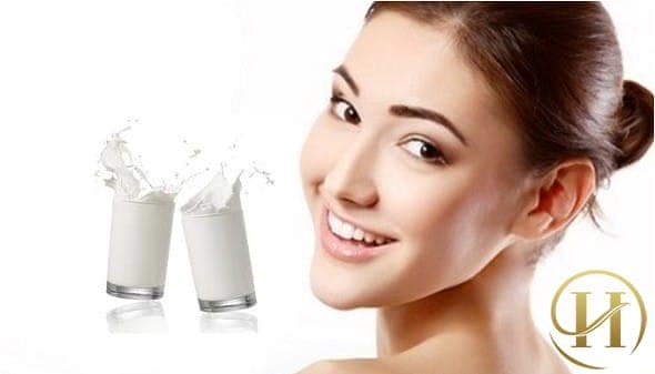 Sữa tười phù hợp cho tất cả các loại da
