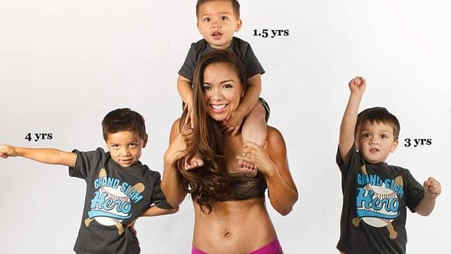 Học gái ba con có thân hình tuyệt mỹ