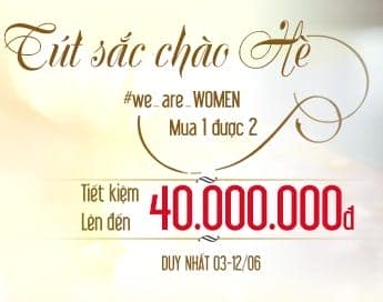Khởi động chương trình “We are Women” tặng đến 40 triệu tại Dr.Hải Lê