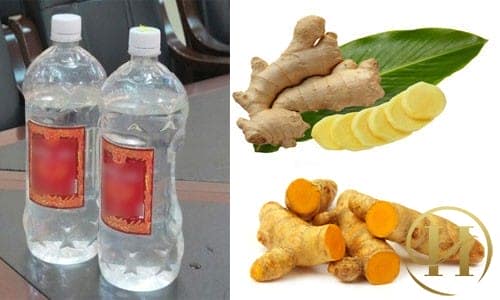 Cách giảm mỡ bằng rượu gừng nghệ cho phụ nữ sau sinh
