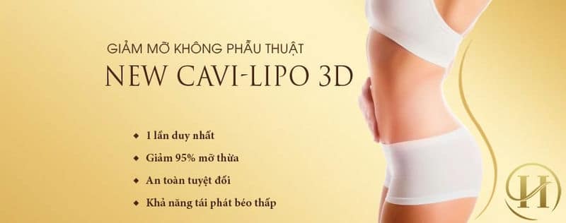 Công nghệ New Cavi-lipo 3D phù hợp với cả nam và nữ.