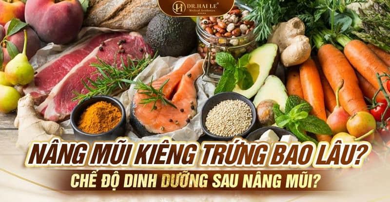 Nâng mũi kiêng trứng bao lâu? Chế độ dinh dưỡng sau nâng mũi?