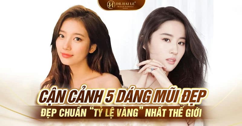 Cận cảnh 5 dáng mũi đẹp nhất thế giới chuẩn “tỷ lệ vàng”