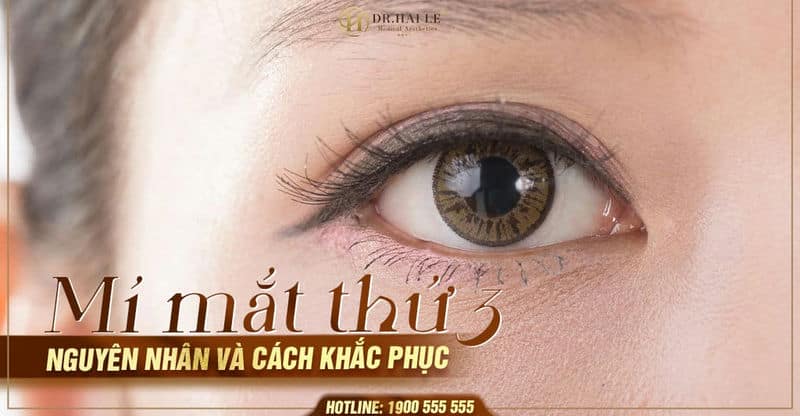 Mí mắt thứ 3: Nguyên nhân và cách khắc phục