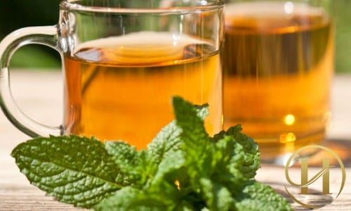 Trà bạc hà giúp bạn nhanh chóng giảm bớt lông rậm