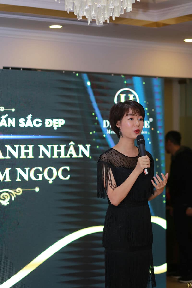 Hoa hậu doanh nhân Hoàng Kim Ngọc.