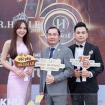 Eva.vn - Hoa hậu Mai Phương xinh đẹp tại tiệc kỷ niệm 15 năm thành lập Dr.Hải Lê