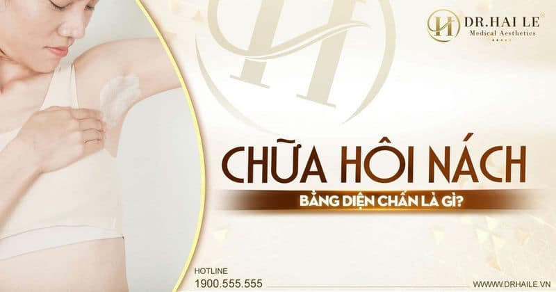 Chữa hôi nách bằng diện chẩn là gì?
