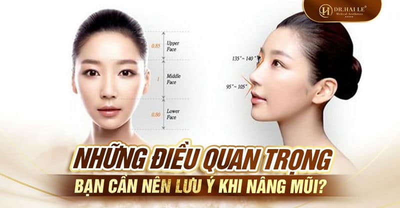 Những điều quan trọng bạn cần nên lưu ý khi nâng mũi?