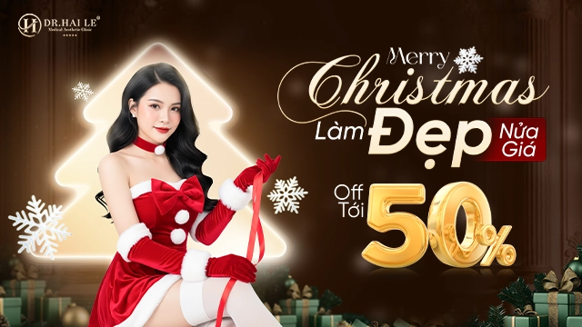 Merry Christmas - Làm Đẹp Nửa Giá