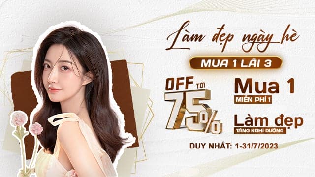 {DR.HẢI LÊ - OFF TỚI 75%} Làm đẹp ngày hè, mua 1 lãi 3