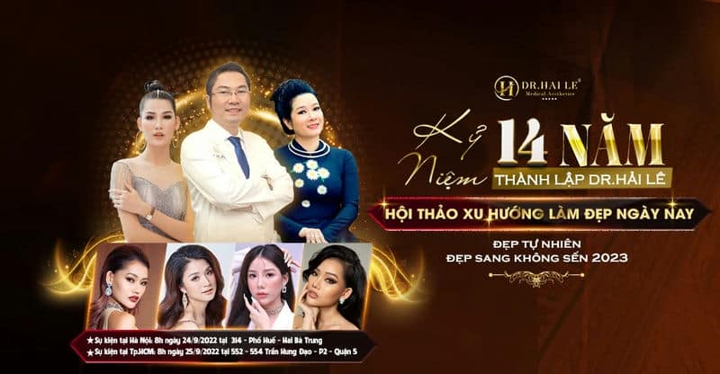 Lễ Kỷ Niệm 14 Năm Thành Lập Viện Thẩm Mỹ Y Khoa Dr Hải Lê