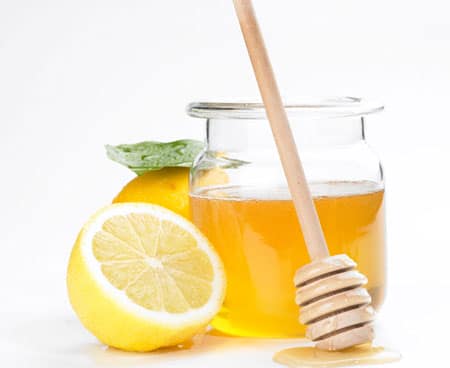 Mật ong và chanh dùng để tẩy lông hiệu quả