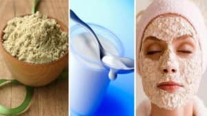 Cám gạo và sữa chua-mặt nạ trị nám hiệu quả