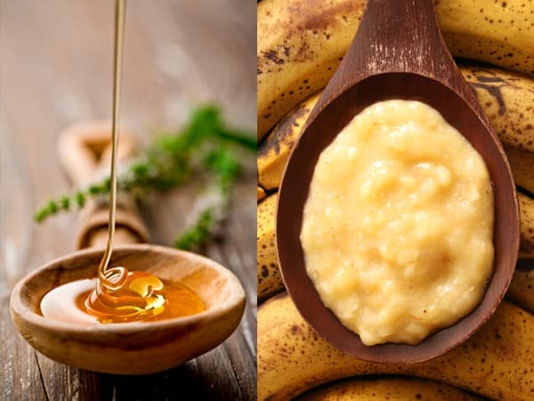 Trị da khô với mặt nạ chuối và mật ong