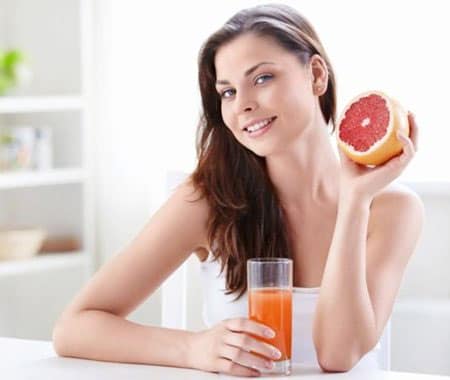 Bưởi giúp chống lão hoá hiệu quả