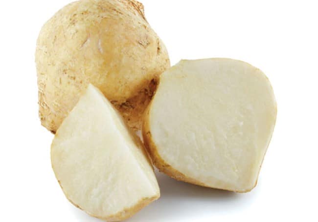 Điều trị da khô bằng củ đậu