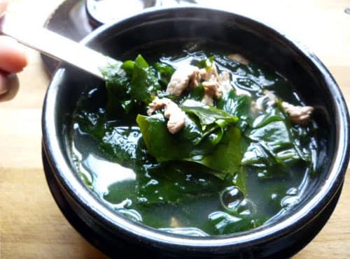 Canh rong biển giúp giảm cân hiệu quả