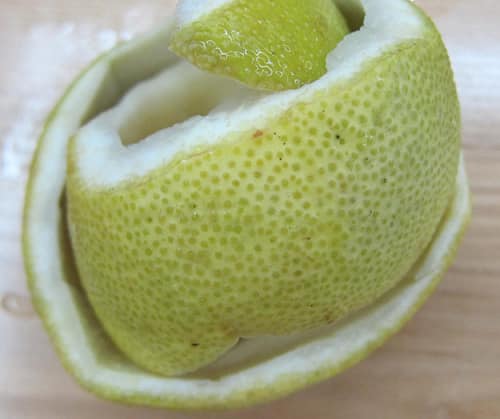Cách trị da khô tại nhà bằng vỏ bưởi